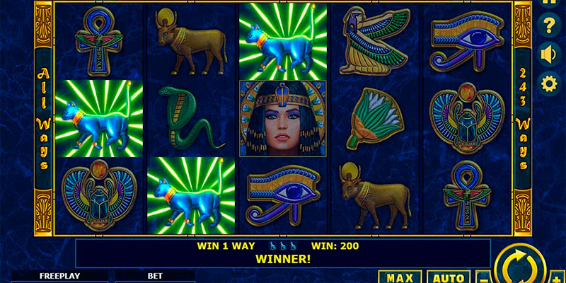 игровой автомат Enchanted Cleopatra