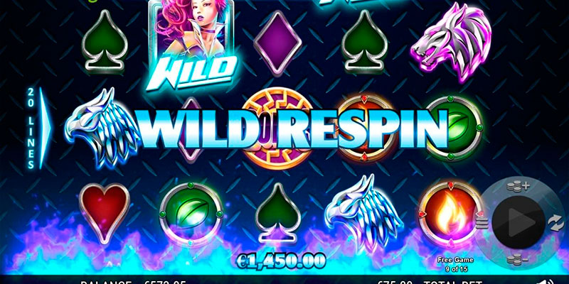 игровой автомат онлайн Wild Respin